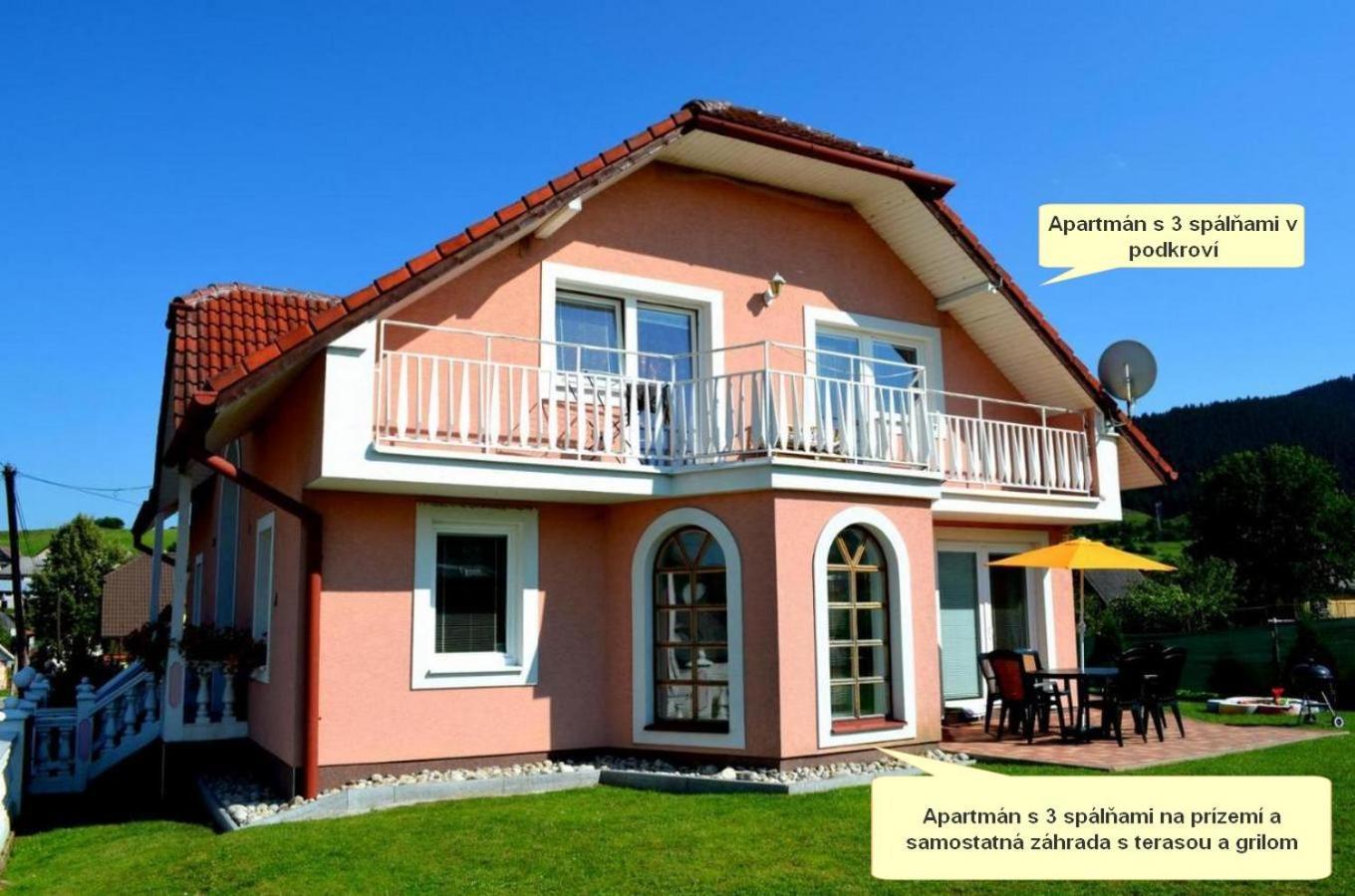 Chalupa Riviera A Apartmany Riviera - Liptov Besenova Rózsahegy Kültér fotó
